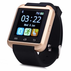 U8 Smart Watch Bluetooth Dorado